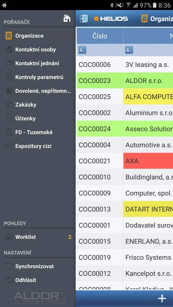 Скриншоты HELIOS Mobile