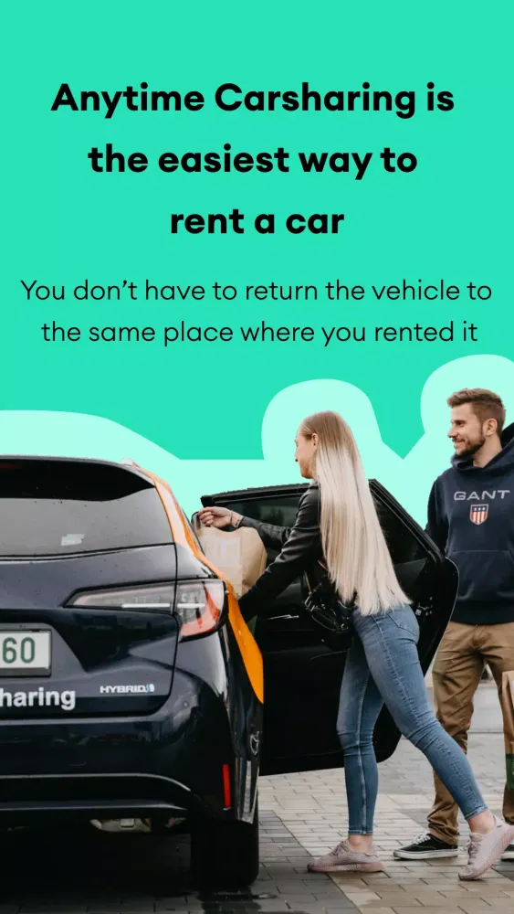 Anytime Carsharing CZ Screenshots