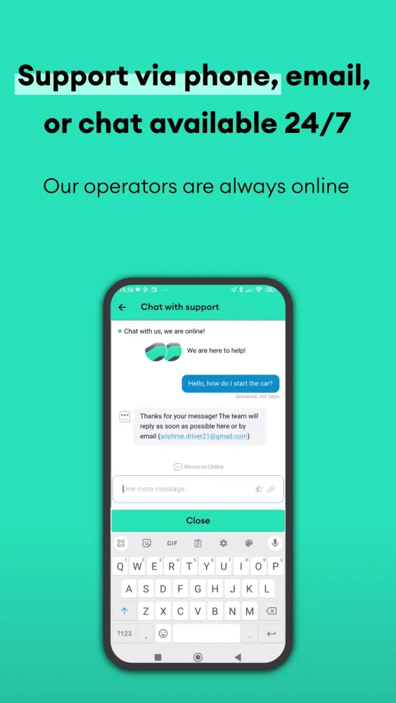 Anytime Carsharing CZ Screenshots