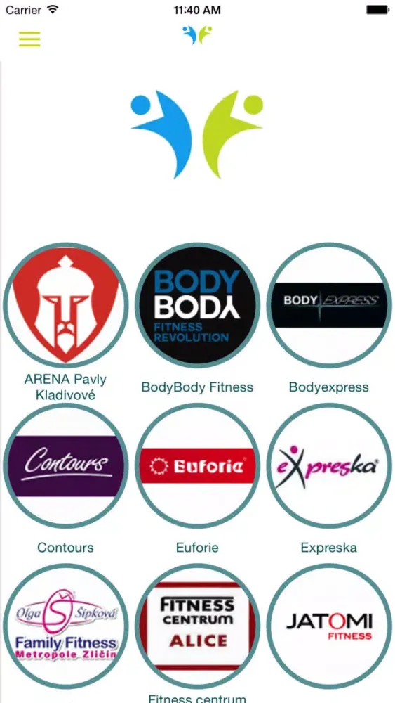 Ảnh chụp màn hình của Bonusfit - svět fitness výhod