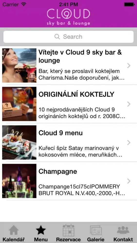 Cloud 9 sky bar & lounge (cz)应用截图