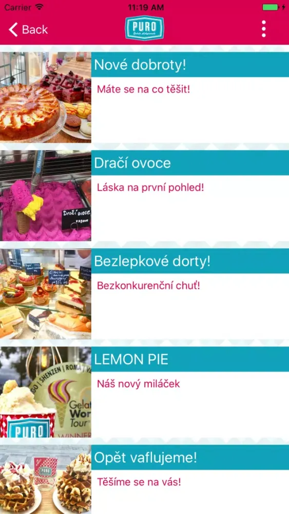 Puro Gelato Screenshots