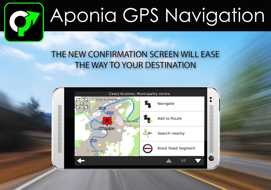 Aponia GPS Navigation Ekran Görüntüleri
