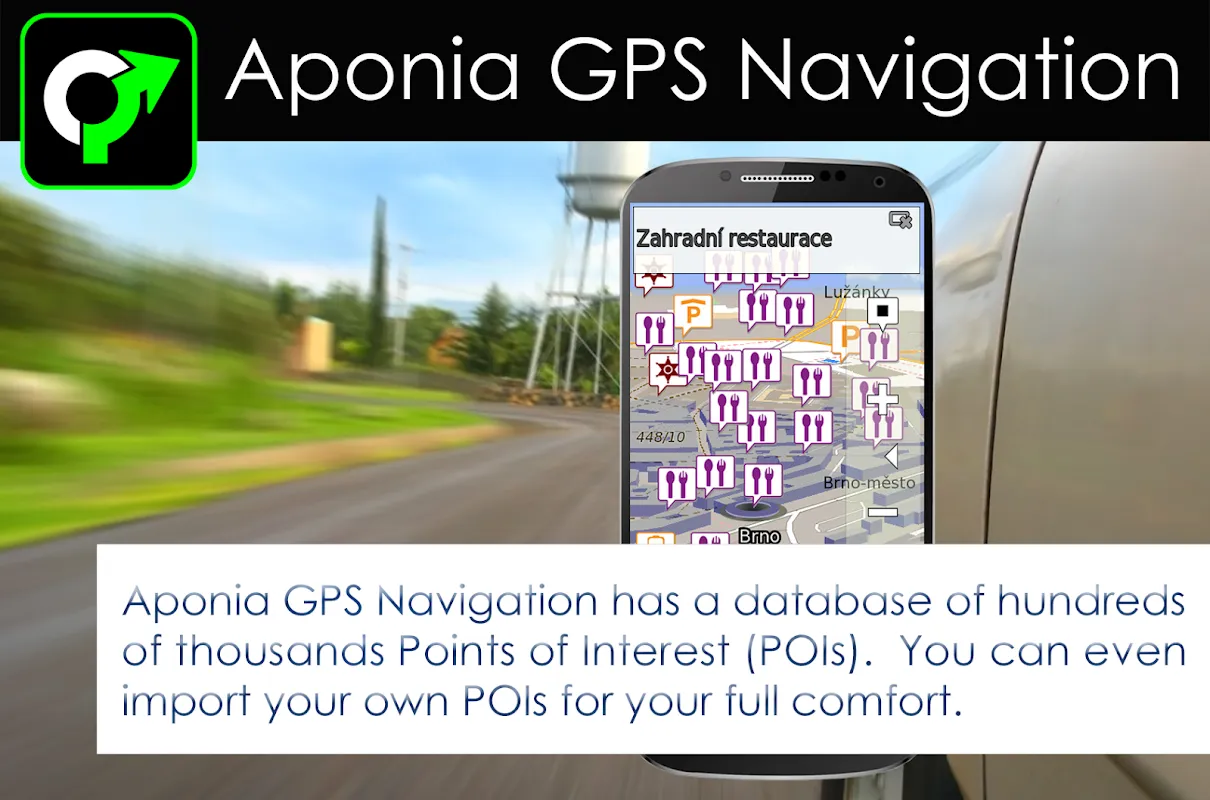 Aponia GPS Navigation Ekran Görüntüleri