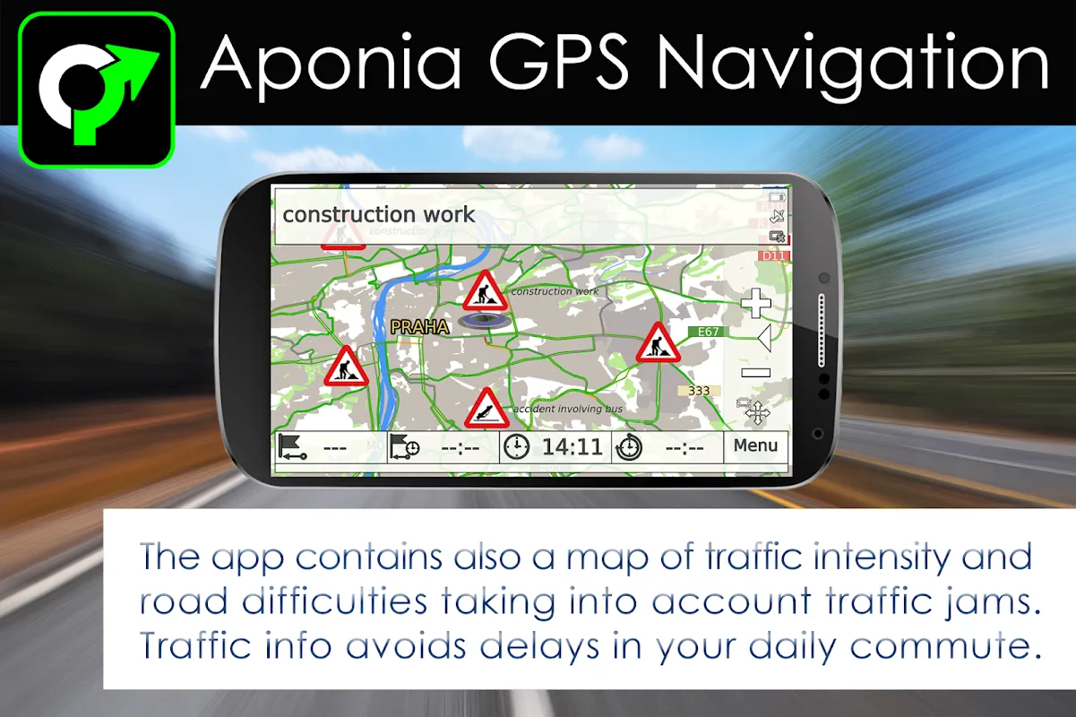 Aponia GPS Navigation Ekran Görüntüleri