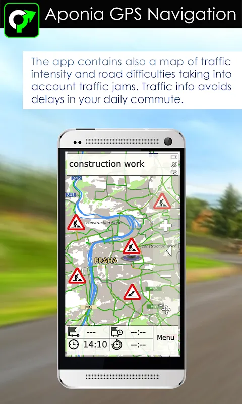 Aponia GPS Navigation Ekran Görüntüleri