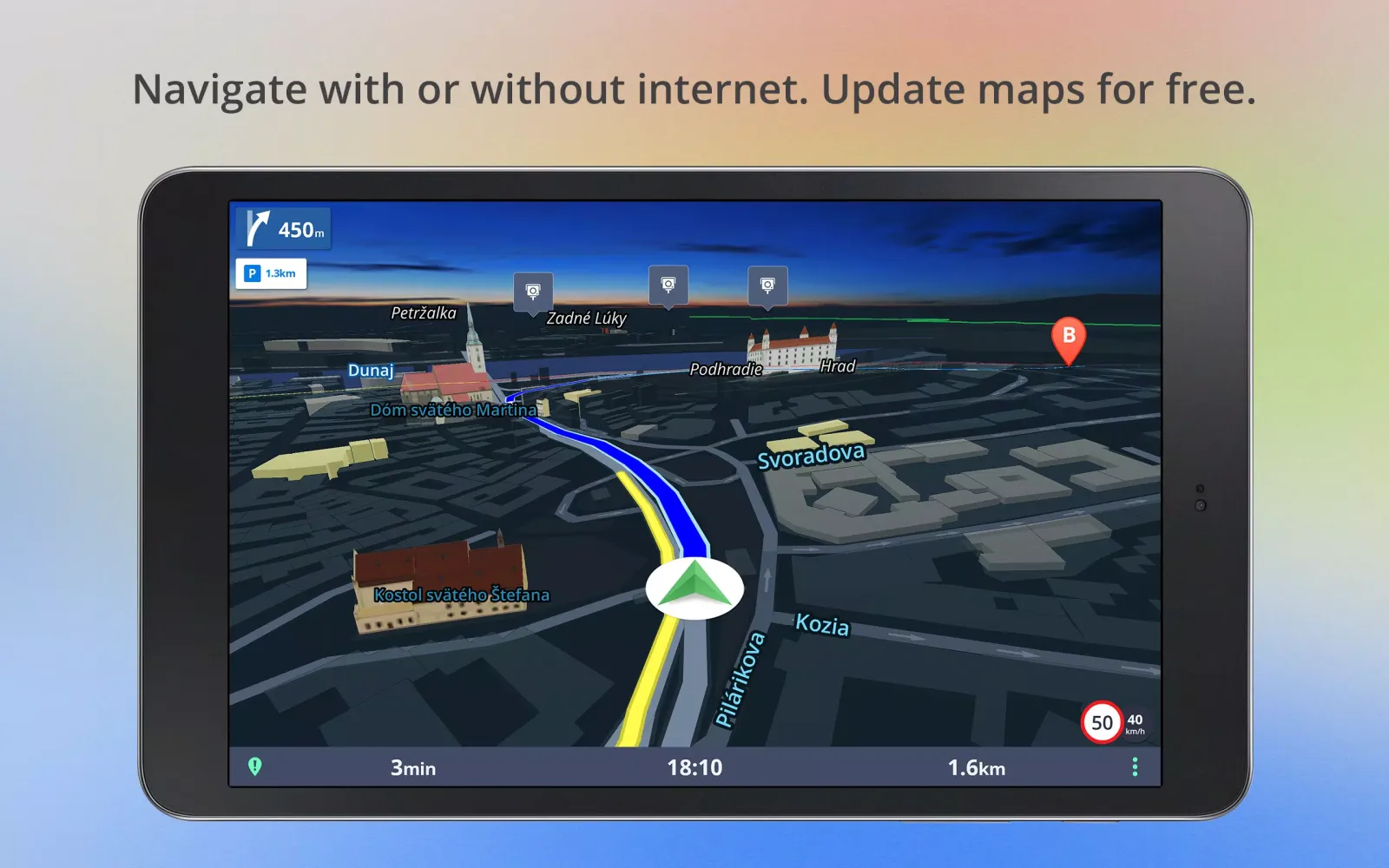 Capturas de tela do Offline Maps & Navigation