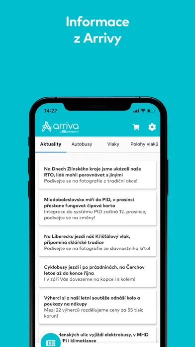 Arriva CZ应用截图