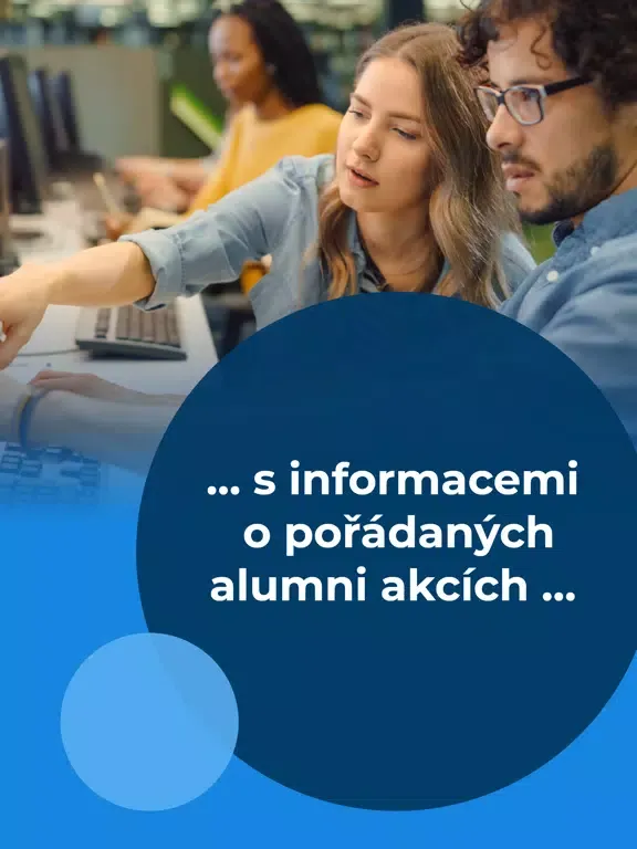 ภาพหน้าจอของ Alumni apka iPad 