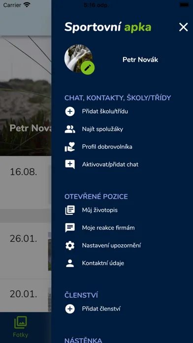 Sportovní apka应用截图