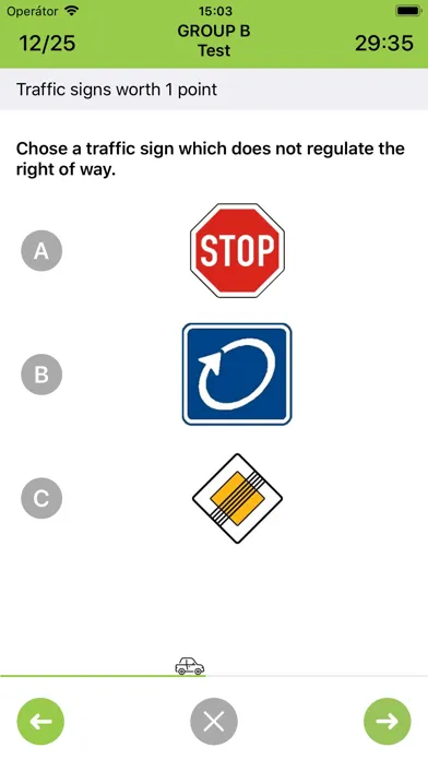 Driving school tests - Czechia应用截图