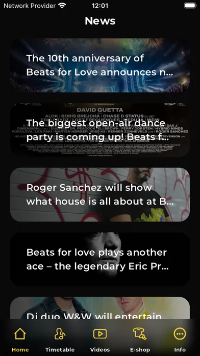 Captures d'écran de Beats For Love