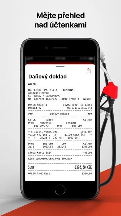 ORLEN aplikace Ekran Görüntüleri