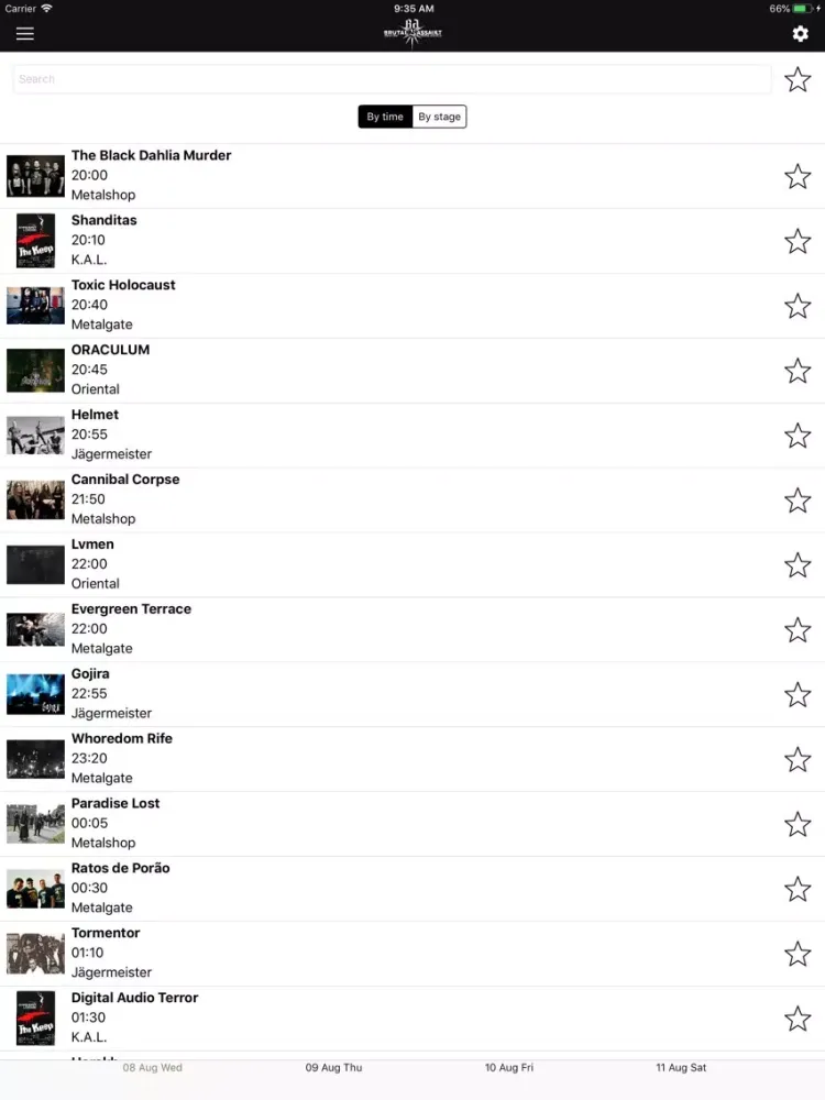 Tangkapan skrin Brutal Assault 2018 iPad 