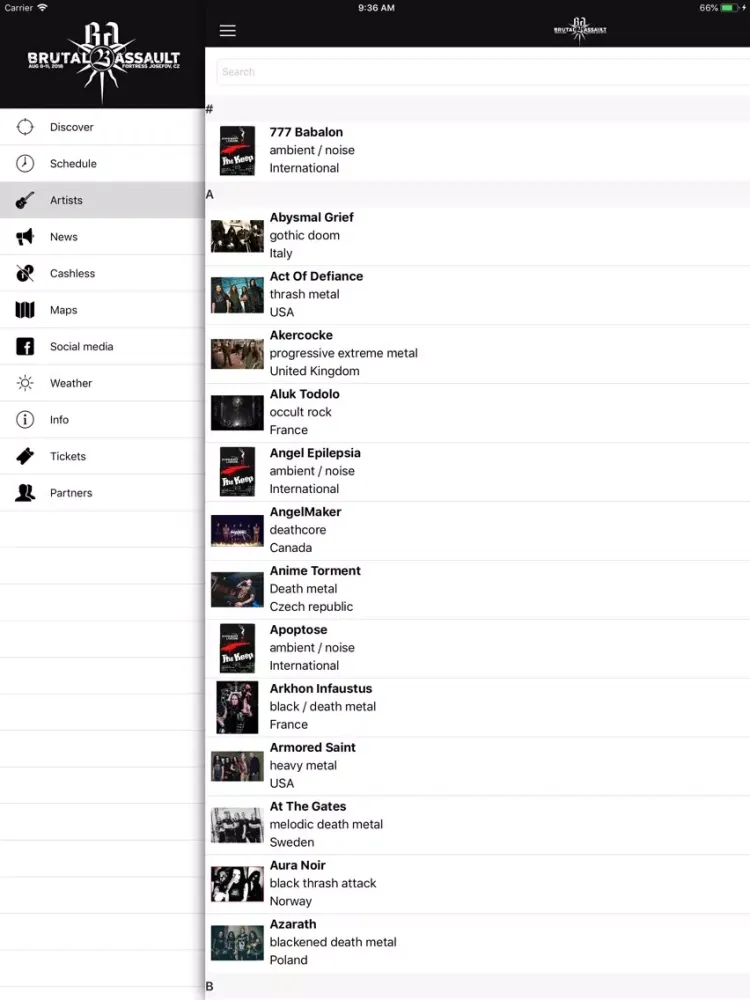 Tangkapan skrin Brutal Assault 2018 iPad 