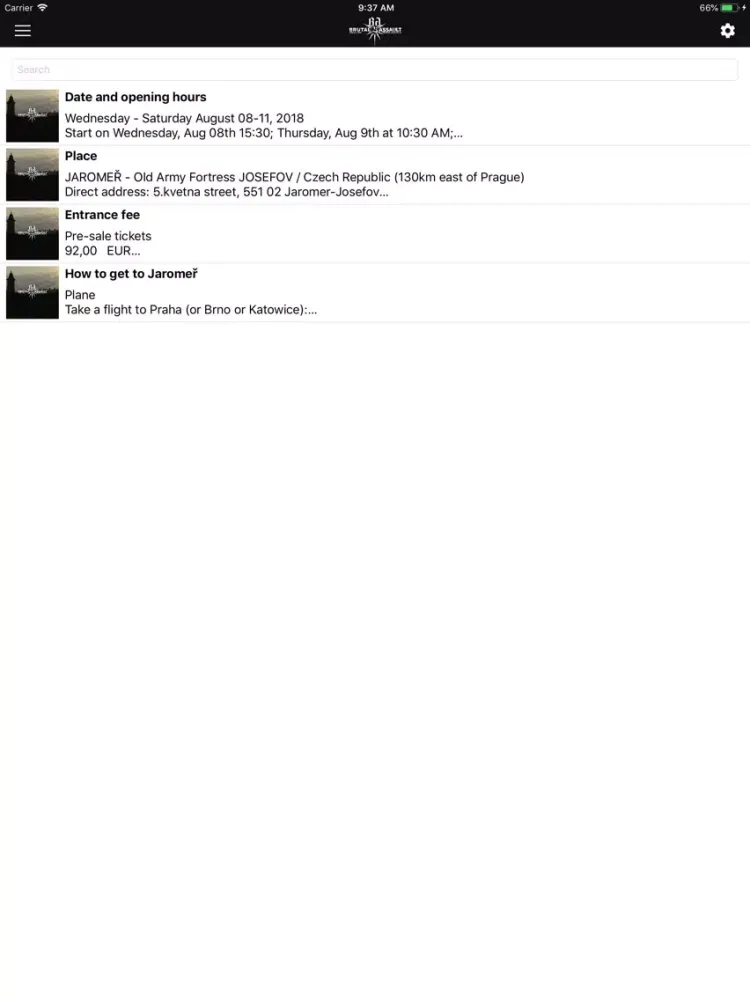 Tangkapan skrin Brutal Assault 2018 iPad 