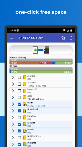 Capturas de tela do Files To SD Card or USB Drive