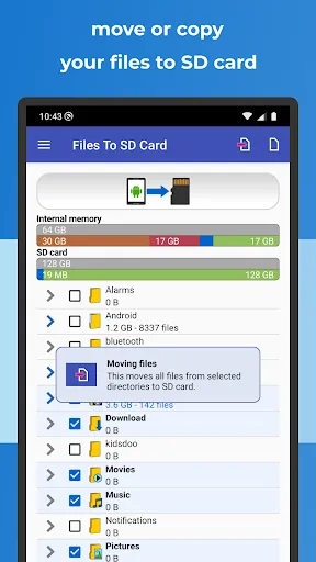 Capturas de tela do Files To SD Card or USB Drive