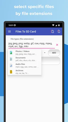 Capturas de tela do Files To SD Card or USB Drive