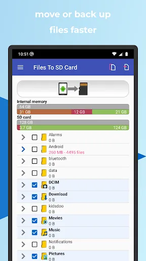 Capturas de tela do Files To SD Card or USB Drive