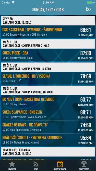 Tangkapan skrin CZ.BASKETBALL