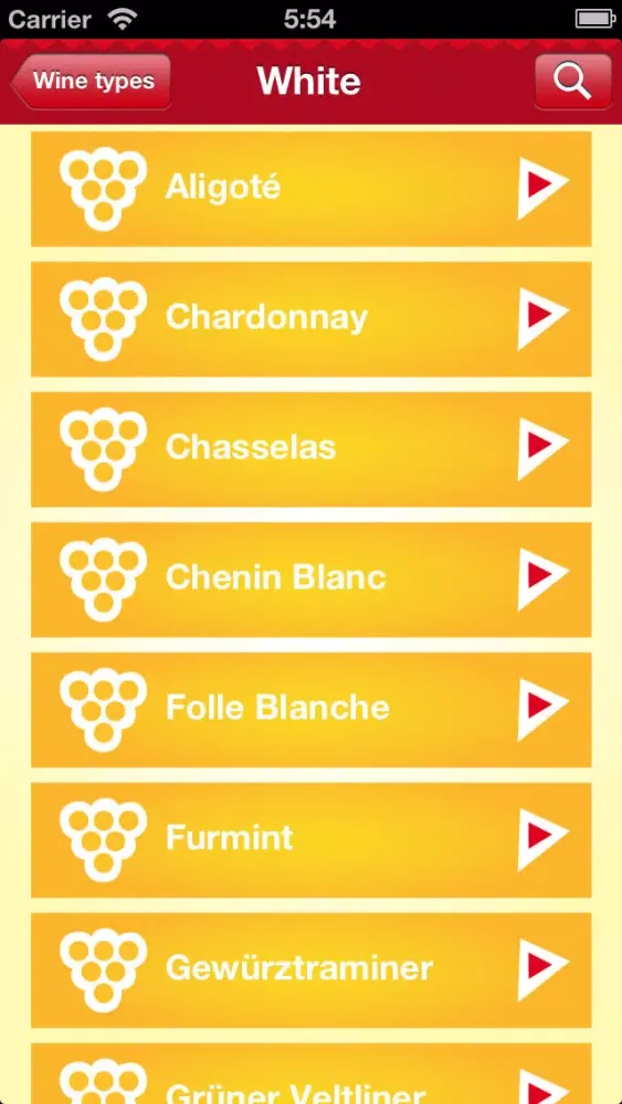 Ảnh chụp màn hình của WineHero