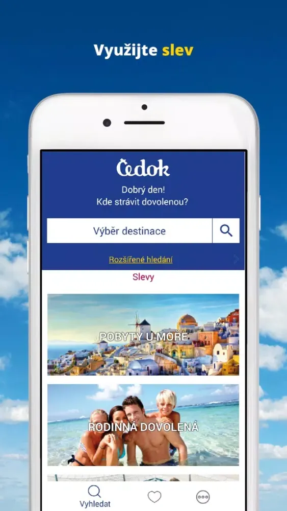 Captures d'écran de Čedok - mobilní aplikace