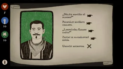 Capturas de tela do Karabův učeň