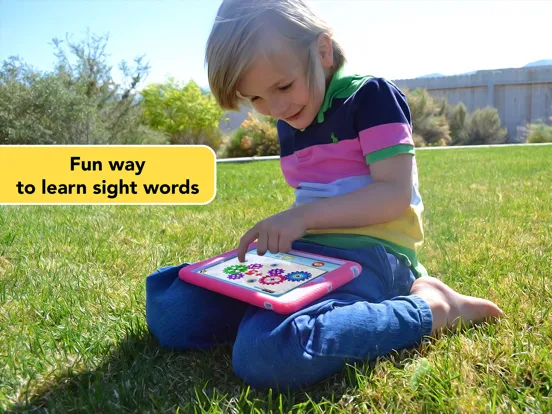 Capturas de tela do Sight Words Reading Games ABC iPad 