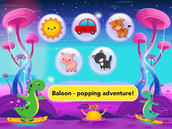 Capturas de tela do Sight Words Reading Games ABC iPad 