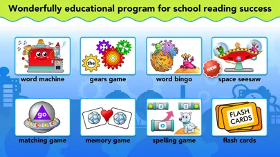 Capturas de tela do Sight Words Reading Games ABC