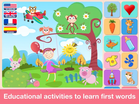 Infant Learning Games iPad 应用截图