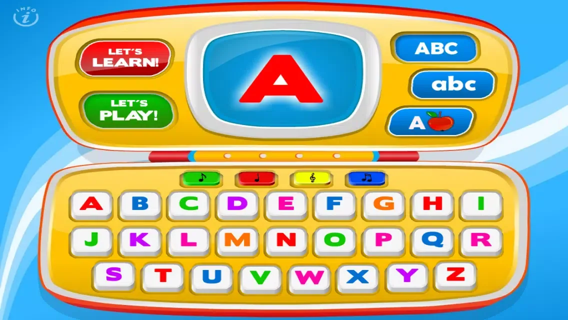 Letters Laptop A to Z · TeachMe Alphabet, ABC Letter Quiz and Letter Recognition, Flash Cards and Spelling Activities - Learning Reading School Games for Kids: Toddler, Preschool, Kindergarten by Abby Monkey® Screenshots