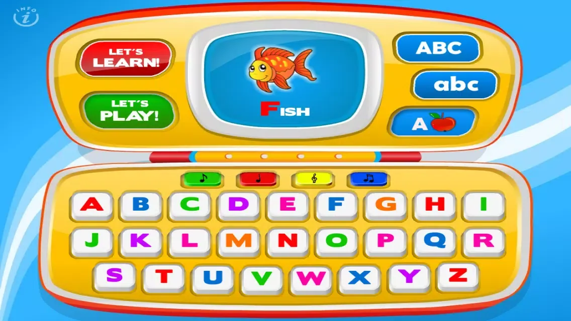 Letters Laptop A to Z · TeachMe Alphabet, ABC Letter Quiz and Letter Recognition, Flash Cards and Spelling Activities - Learning Reading School Games for Kids: Toddler, Preschool, Kindergarten by Abby Monkey® Screenshots