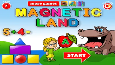 Ảnh chụp màn hình của ABC Magnetic Land: Learn Alphabet,Shapes & Letters