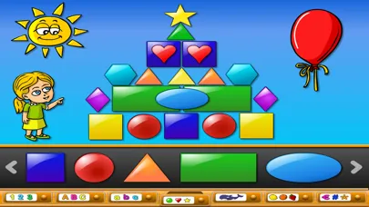 Ảnh chụp màn hình của ABC Magnetic Land: Learn Alphabet,Shapes & Letters