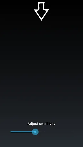 Tangkapan skrin Swipe Status Bar