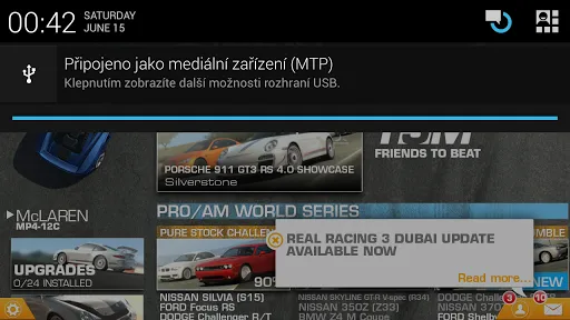 Tangkapan skrin Swipe Status Bar