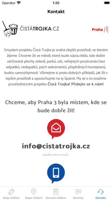 Čistá Trojka應用截圖