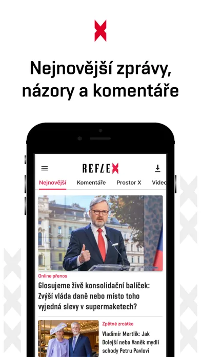 Capturas de pantalla de Týdeník Reflex