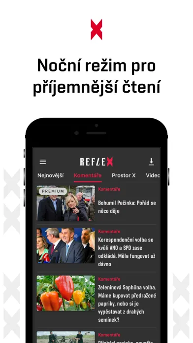 Capturas de pantalla de Týdeník Reflex