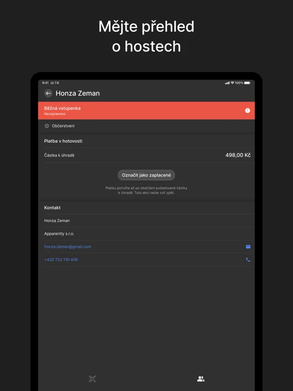 Confio Skener iPad 應用截圖