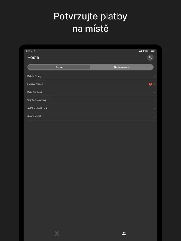 Confio Skener iPad 應用截圖