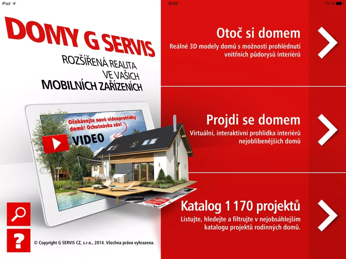 Screenshot di Domy G SERVIS 2.0 iPad 