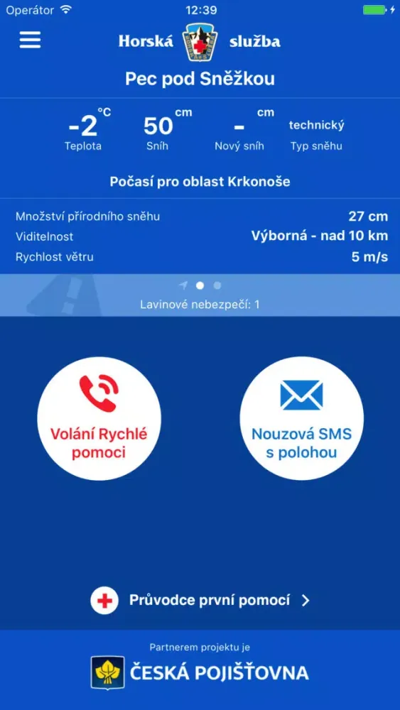 Horská služba Ekran Görüntüleri
