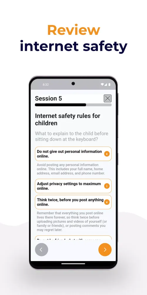 Digital parenting سکرین شاٹس