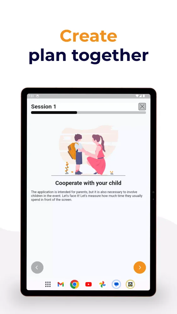 Digital parenting سکرین شاٹس