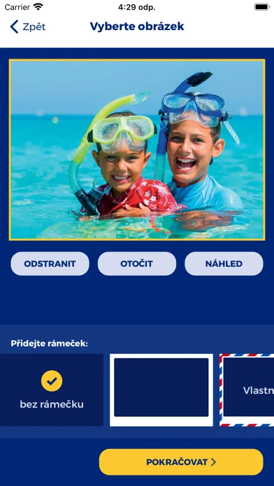 Pohlednice Online Screenshots