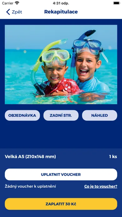 Pohlednice Online Screenshots