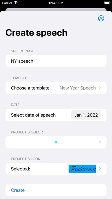 Creative Speech PRO 스크린샷